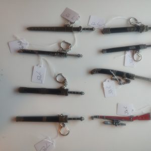 Collectibles Swords and rifle (per item)
